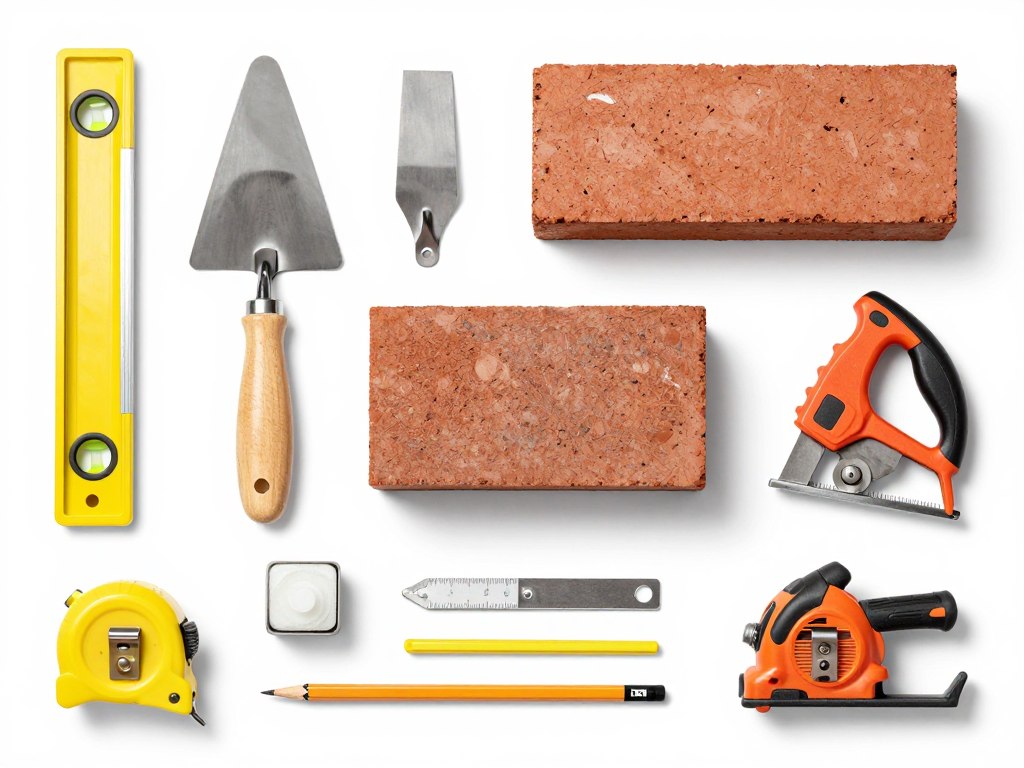 Narzędzia potrzebne do montażu cegły dekoracyjnej