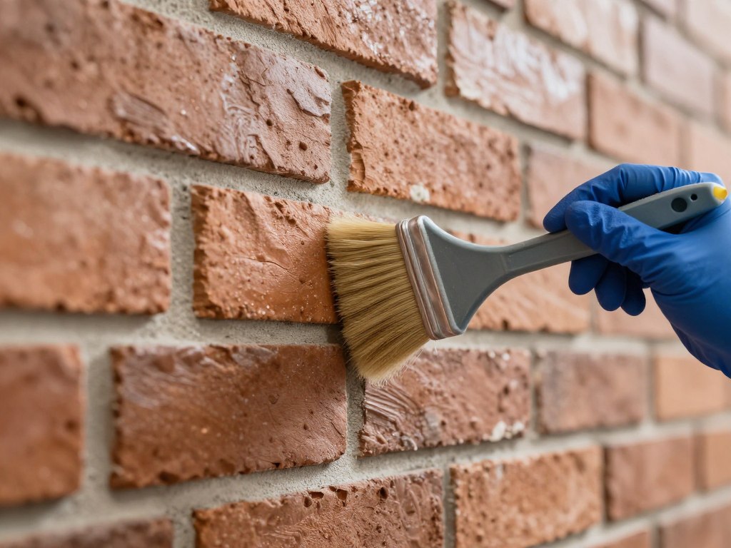 Proces impregnacji cegły dekoracyjnej