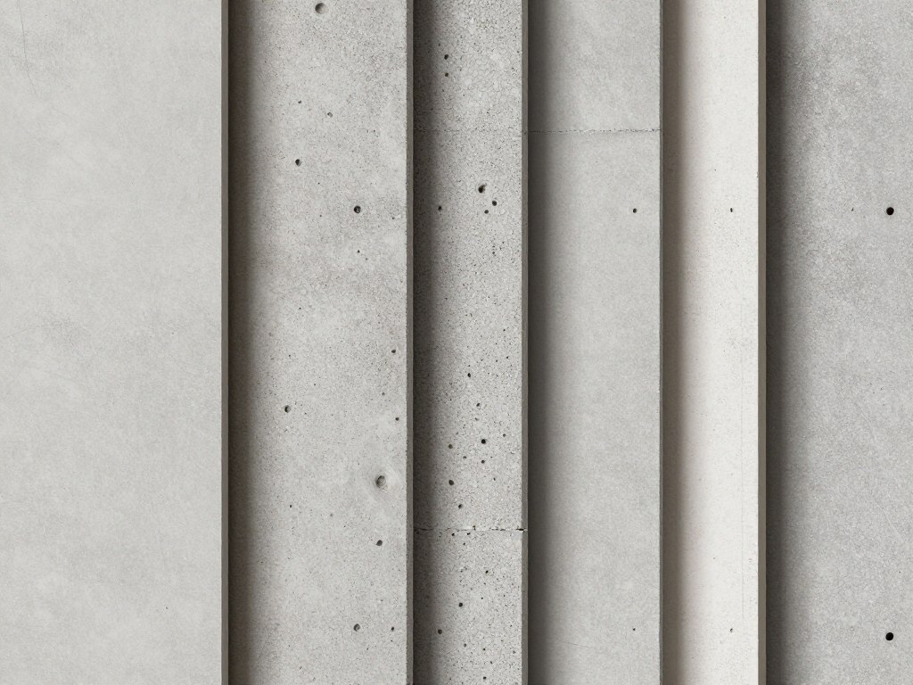 Różne rodzaje płyt gipsowych imitujących beton - gładkie, 3D, z łączeniami