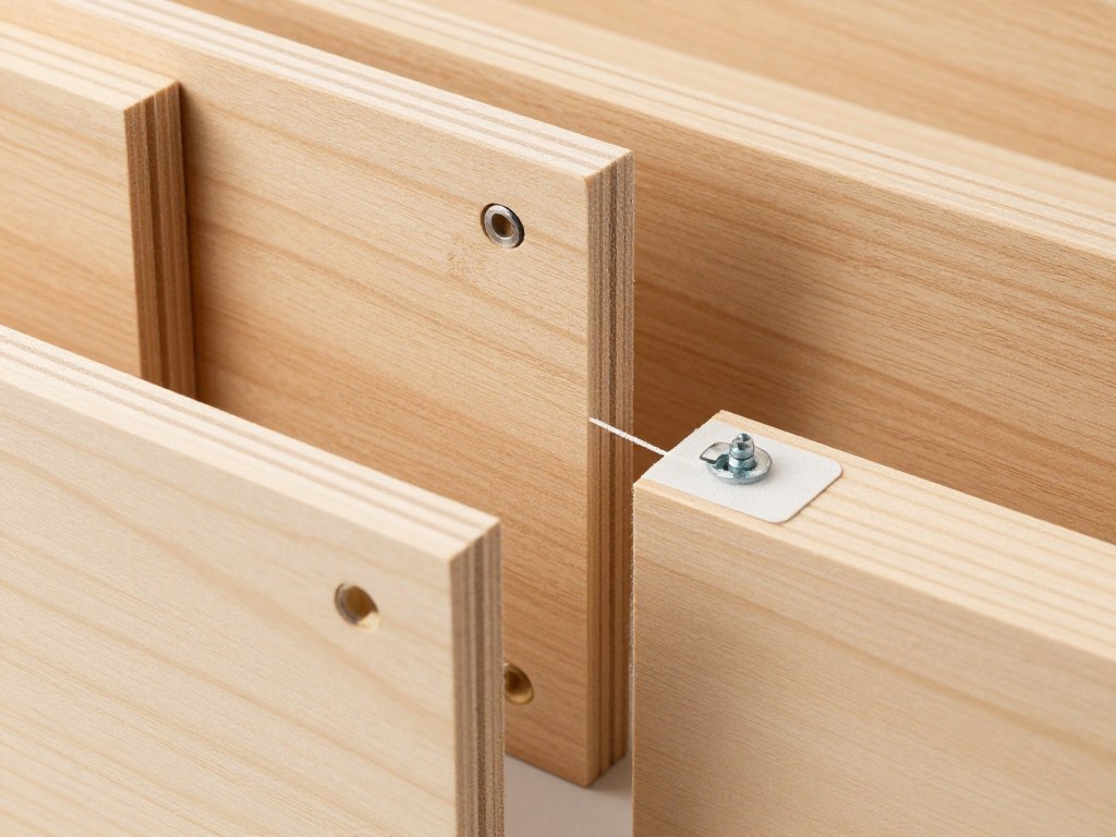 Zbliżenie na różne systemy montażu paneli drewnianych