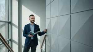 Panele ścienne 3D w na klatce schodowej - gdzie pasuje i jak dobrać kolor - hero image