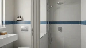 Płytki metro w małej łazience - układ, fuga i praktyczne ograniczenia - hero image