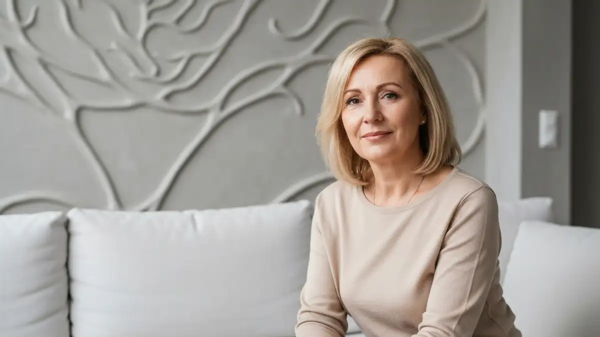 Tynk dekoracyjny w za telewizorem - gdzie pasuje i jak dobrać kolor - hero image