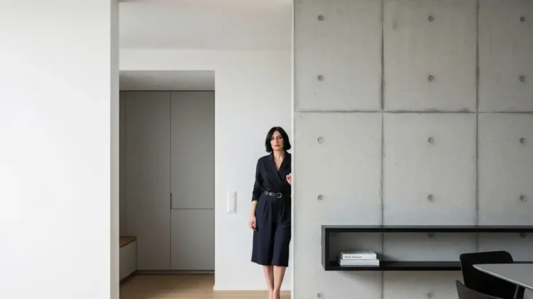 Beton architektoniczny w salonie - gdzie pasuje i jak dobrać kolor - hero image