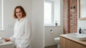 Cegła dekoracyjna w łazience - gdzie pasuje i jak dobrać kolor - hero image
