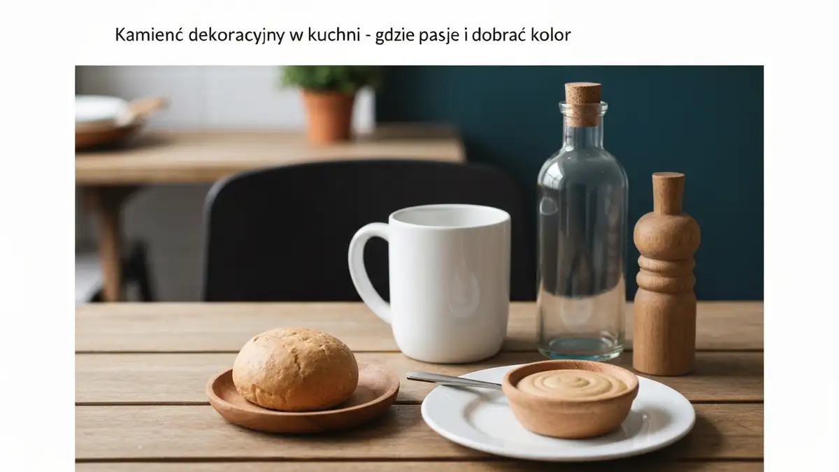 Kamień dekoracyjny w kuchni - gdzie pasuje i jak dobrać kolor - hero image