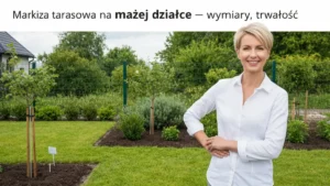 Markiza tarasowa na małej działce - wymiary, trwałość i aranżacja - hero image