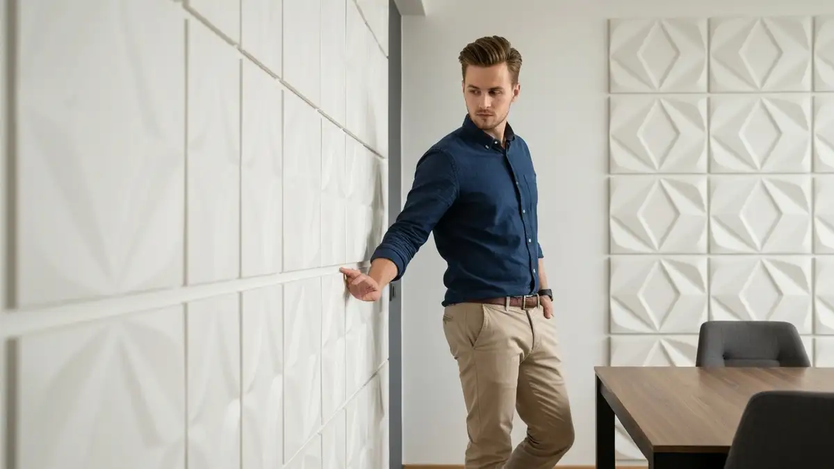 Panele ścienne 3D w jadalni - gdzie pasuje i jak dobrać kolor - hero image