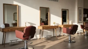 Salon vintage - meble, kolory i dekoracje bez efektu składu staroci - hero image