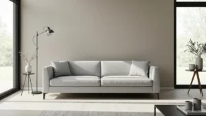 Sofa w salonie nowoczesnym - proporcje, kolor i funkcja - hero image